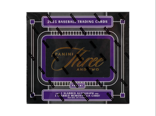 2025 Panini Three & Two Baseball Hobby Box