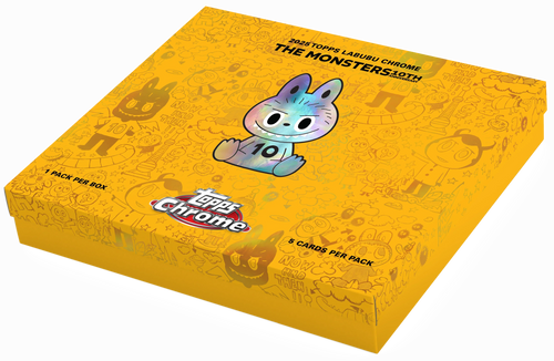 2025 Topps Chrome Labubu 10th Anniversary Box