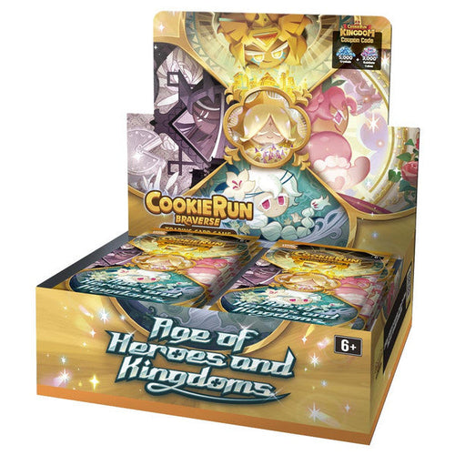 CookieRun TCG: Set 2 – Age of Heroes and Kingdoms Booster Display