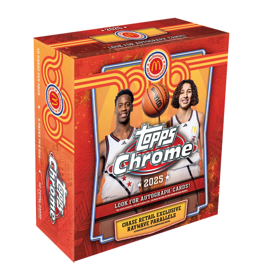 2025 Topps Chrome McDonald’s All-American Basketball Mega Box